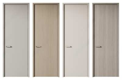 现代极简单开门3D模型下载